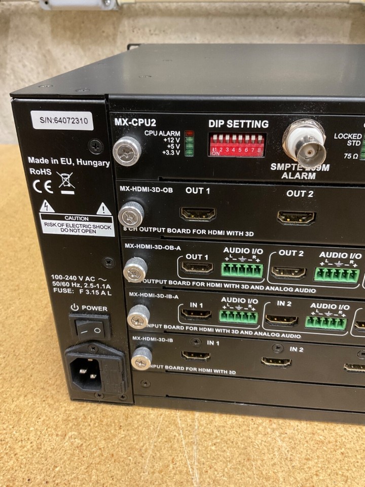 Lightware MX-FR17 17x17 Digital Matrix Router With Cards HDMI See ...