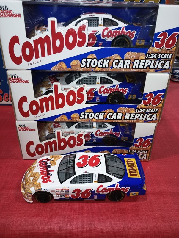 EXTREMELY RARE Ken Schrader Combos Promo autographed 1/24