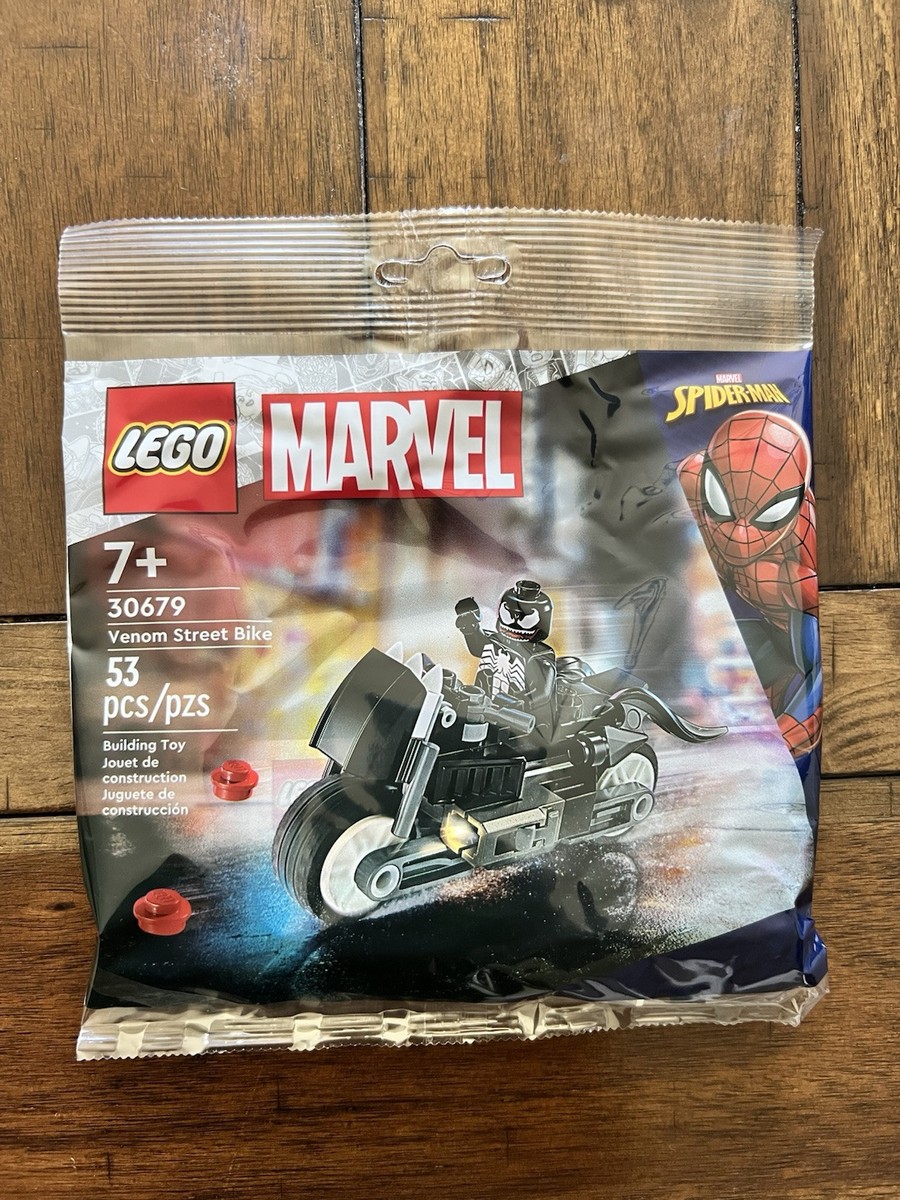 【  Espiritu customceu  】 LEGO Set 30679-1 Venom Street Bike (2024 Super Heroes Marvel