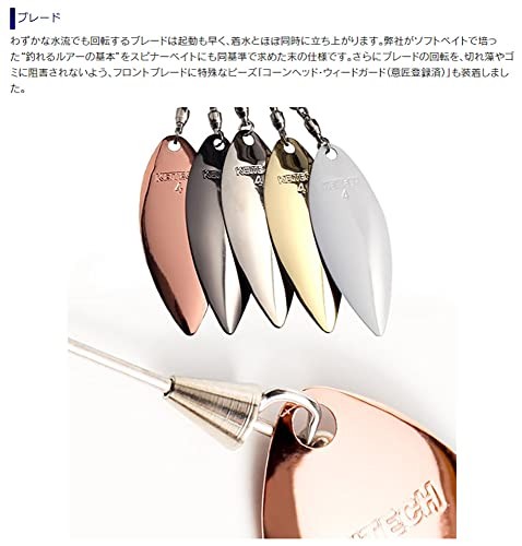 NEW Keitech T-Bone Spinnerbait Tandem Willow TW 1/2oz #510 Snubbull Gill - Image 4