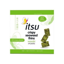Itsu Wasabi Seaweed Thins Multipack 4x5g - 2 Pack