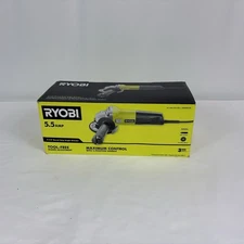 Ryobi Corded 4-1/2" Barrel Grip Angle Grinder 5.5 Amp W/ Handle & Wheel AG4031G