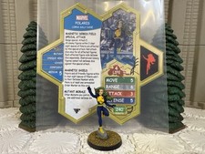 Heroscape Custom Polaris Double Sided Card Figure w/ Sleeve Marvel X-Men