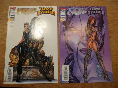Witchblade / Tomb Raider Special #1 (Dec 1998) Image Comics (2 Covers)