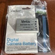 BRAND NEW SEALED Vivitar Replacement Battery for Nikon EN-EL5 NIKON Coolpix ETC