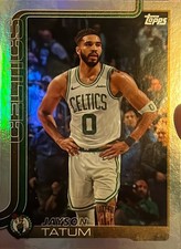 2025 Topps #1 Jayson Tatum Rainbow Foilboard