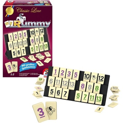 Schmidt Spiele MyRummy Classic Line 49282   Rummy Brettspiel NEU