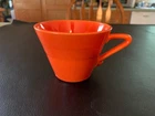 Vintage Harlequin ORANGE 2.5" Teacup Coffee Cup Fiesta Like Homer Laughlin