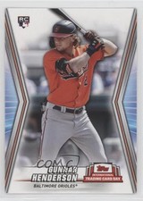 2023 International Trading Card Day Baseball Gunnar Henderson Rookie RC 0ot5. rookie card picture