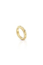 Guess Ladies Bevelled Edge Ring UBR84033-54