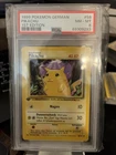 1999 Pokemon German 1st Edition #58 Pikachu PSA 8