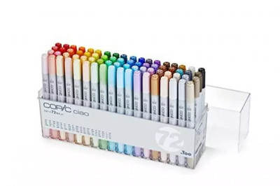 Too Markers Copic Ciao Start 72 Color Set Marker Art Pen Supplies Drawing New