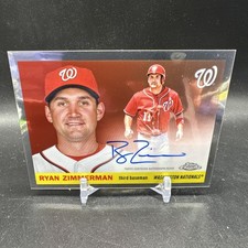 Ryan Zimmerman Chrome Platinum 2025 Auto