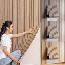 3D Tapete Holzoptik Selbstklebend Wandpaneele...