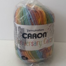 Yarnspirations Caron Anniversary Cakes Yarn Tropical Breeze Limited Ed. 35.3oz