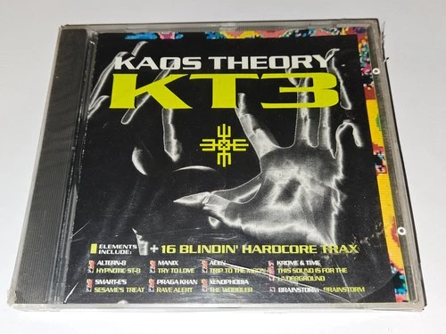 Kaos Theory 3 KT3 CD Compilation 16 Songs Telstar Manix/Praga Khan+ *NEW/SEALED*