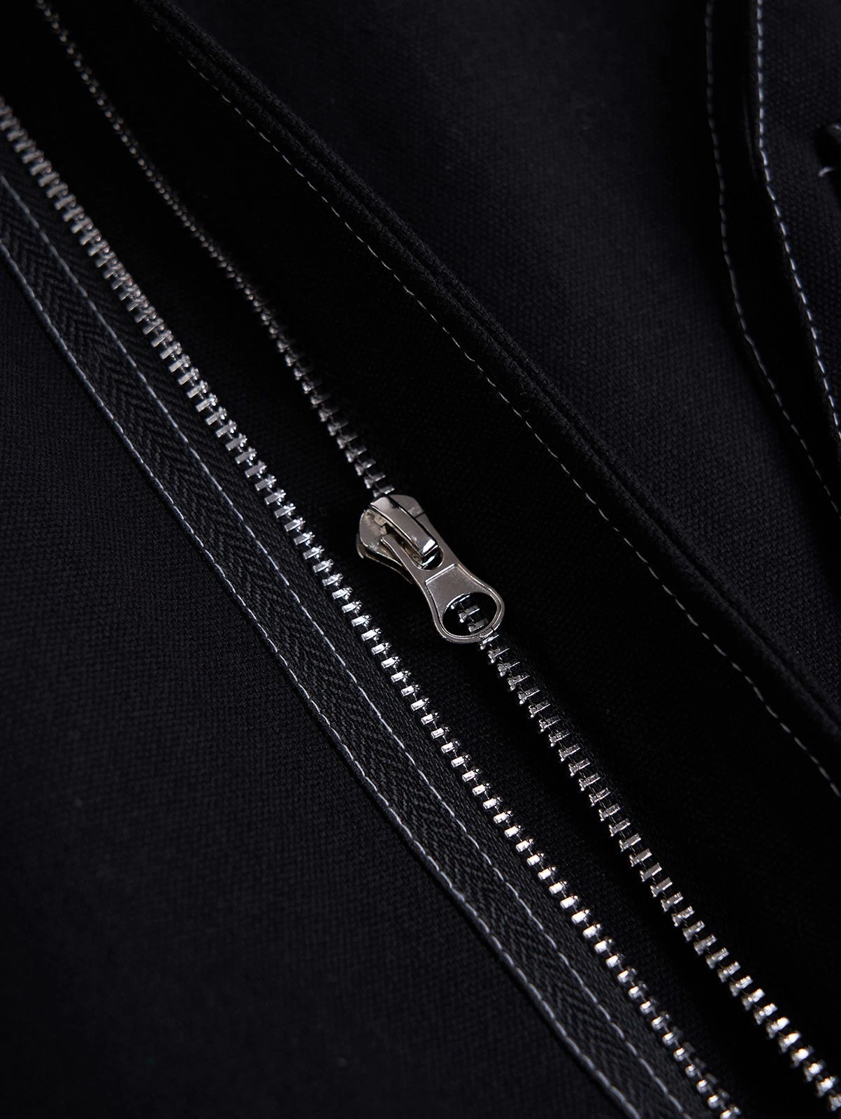 Niepce Men's Techwear Long Black Utility Jacket Cyberpunk Long Windbreaker - product detail image 8