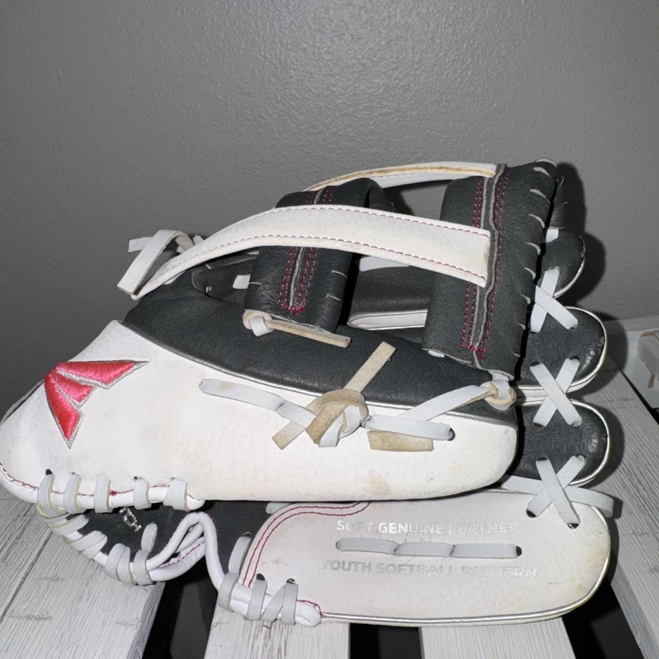 Guante de softbol juvenil Easton Ghost Flex GFY10PK pulgadas diestro cuero real Foto 4 de 4