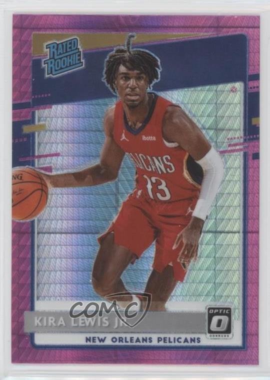 2020 Panini Donruss Optic Rated Rookie Hyper Pink Prizm Kira Lewis Jr #163 0f72