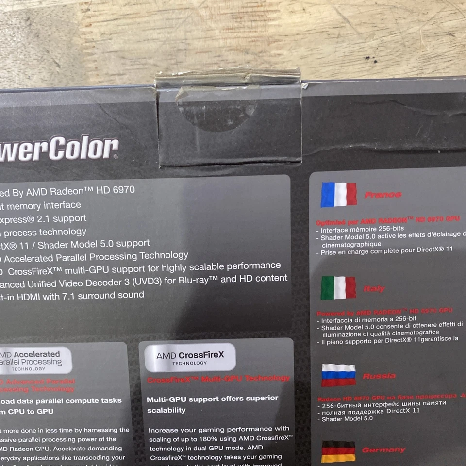 PowerColor ATI Radeon HD6950 2GB GDDR5 PCIe Video Card AX6950 2GBD5-2DH - Image 3 of 4