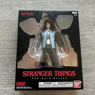 STRANGER THINGS Eddie Munson NETFLIX Season 4 The Void Series Figure BANDAI NEW
