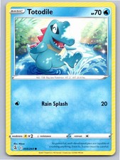 2021 Pokemon Totodile Fusion Strike 055264 C Nm A58069 Free Sh