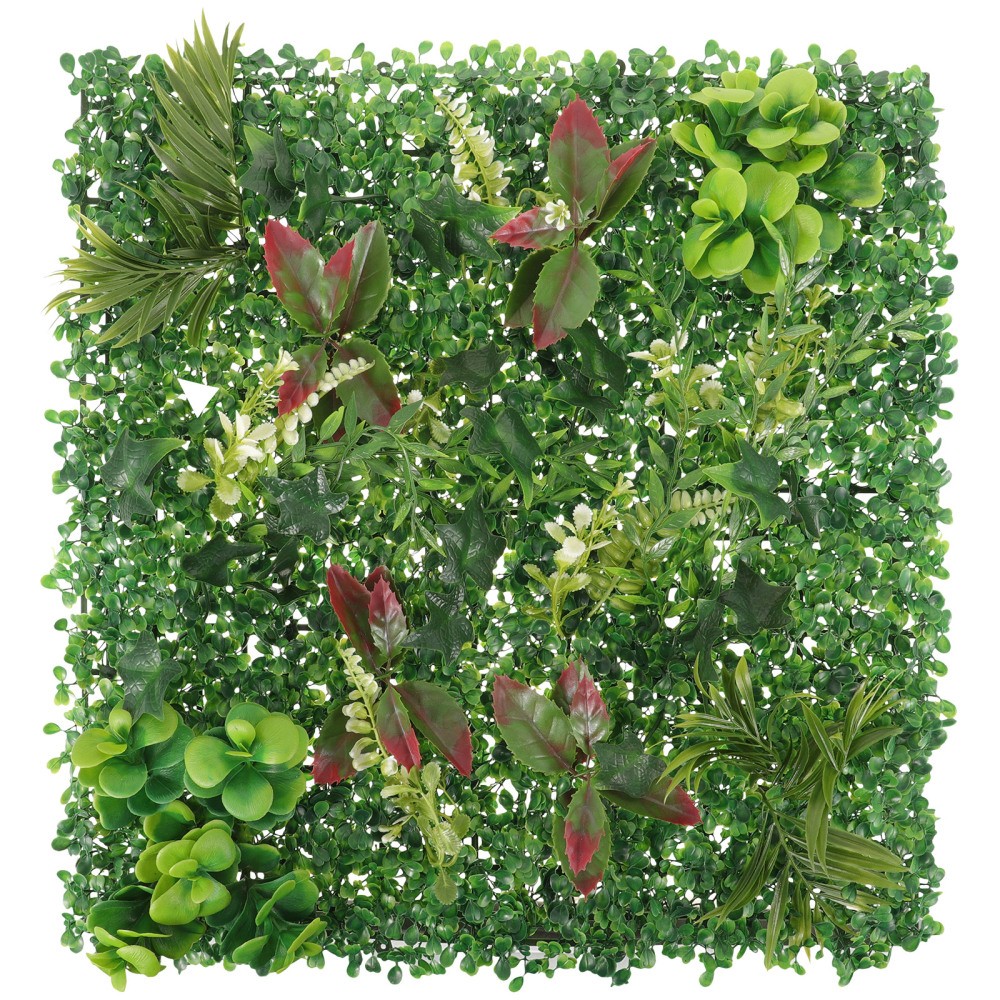 Artificial Plant Wall Greenery Grass Hanging Decor Backdrop