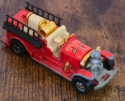 Hot Wheels - Mattel Toys American ''Old No 5'' Feuerwehr Ersatzteile Reparaturen