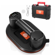 300KG Electric Vacuum Suction Cup Heavy-Duty Suction Tile Glass Lifter Tool LCD