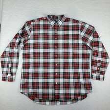 Ralph Lauren Dress Shirt Mens 2XLT 2XL XXL Tall Blue Green Red Yellow Button Up