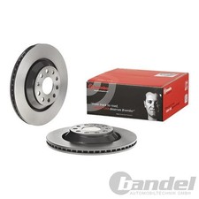 2X BREMBO BREMSSCHEIBEN 310mm INNENBELÜFTET HINTEN PASSEND FÜR AUDI A3 Q2 Q3 TT