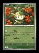 petilil pokemon card price 006/086 (Pok Ball) Grass Grass Spin Turn (10) Switch this Pokmon with 1 of your Benched Pokmon Petilil - Boundaries Crossed Pokmon