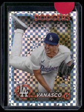 Ricky Vanasco 2024 Topps Chrome Update X-Fractors #USC60 Los Angeles Dodgers