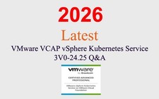 VMware VCAP vSphere Kubernetes Service 3V0-24.25 Q A GUARANTEED 1 month update 