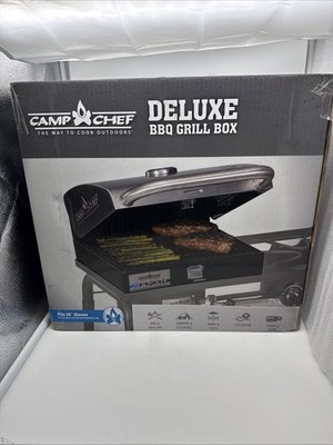 NOB Camp Chef 14x16in Deluxe Stainless Steel BBQ Grill Box For 14'' Stoves BB30LS