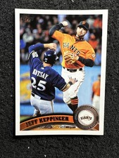 JEFF KEPPINGER #US131 2011 Topps Update Series (Buy 10 get 10 Free)