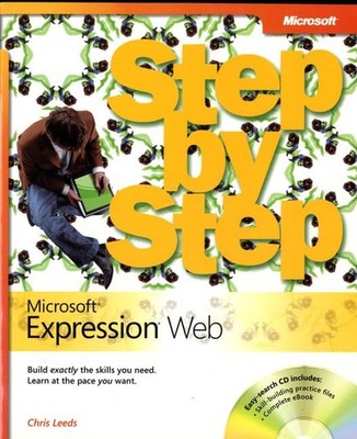 Microsoft  Expression  Web Step by Step - paperback Leeds, Chris