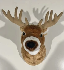 “Boone” the 13in Adore Plush Whitetail Deer Wall Mount
