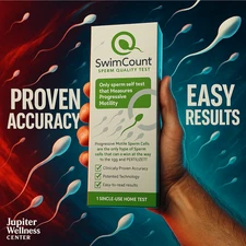 SWIM COUNT  Sperm Quality Test Kit - At Home Test and Result - Exp 08/2027+