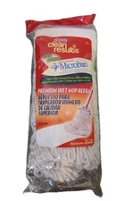 Quickie Clean Results Premium Wet Mop Refill Antimicrobial For #023CRMB NEW