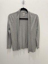 Zara Knitwear Gray Open Front Cardigan Girls 13/14 164cm Lightweight Sweater