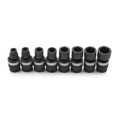 Genius Tools 8-teiliges AF drehbares Steckschlüsselsatz 3/8 Zoll Antrieb   TG-308S