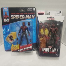 Marvel Legends Spider-Man Ultimate Miles Morales W Comic Gamerverse Miles Morale