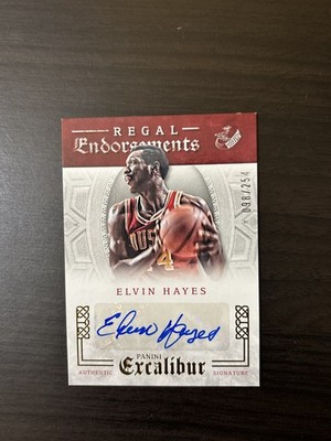 Elvin Hayes 2015-16 Excalibur Regal Endorsements Autograph /254 #RE-EHY Auto SP