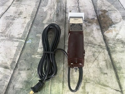Vintage Oster Corded Electric Clippers Model 76 w/Detachable Blade