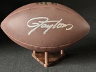 Lawrence Taylor New York Giants HOF Signed Autographed NFL Wilson Football COA