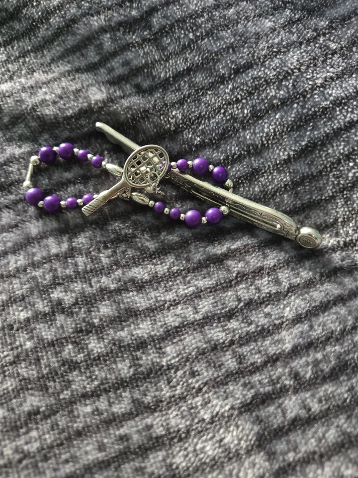 Tenis pequeño Lilla Rose Flexi púrpura Foto 2 de 3