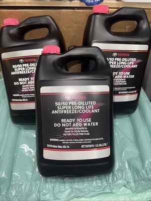 Toyota-Lexus Super Long Life Pink Antifreeze Coolant ,OEM New