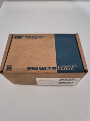 NEW Omnitron Systems 4472-1 FlexPoint T1/E1 Copper to Fiber Converter