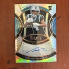 2025 Select Rookie Tetairoa McMillan Rookie Signatures Silver Auto RC Panthers
